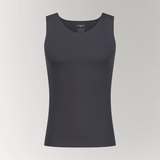 Modal Seamless V Neck Dark Grey