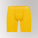 Cotton Long Boxer Brief Yellow