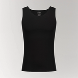 Modal Seamless V Neck Black