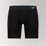 Cotton Long Boxer Brief Black