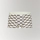 Modal Grid Trunk Light Grey