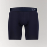 Cotton Long Boxer Brief Navy