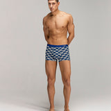 Modal Grid Trunk Blue